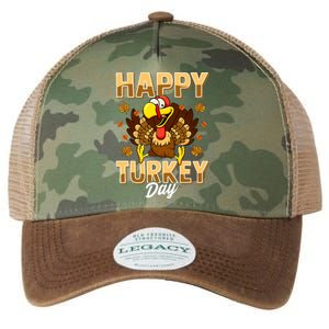 Happy Turkey Day Thanksgiving Day Holiday Gift Legacy Tie Dye Trucker Hat