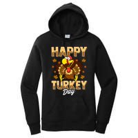 Happy Turkey Day Thanksgiving Day Holiday Gift Women's Pullover Hoodie