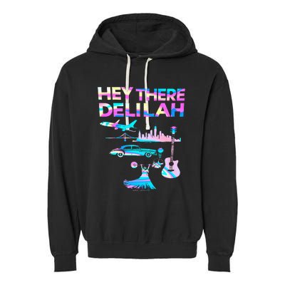 Hey There Delilah Garment-Dyed Fleece Hoodie