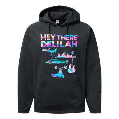 Hey There Delilah Performance Fleece Hoodie