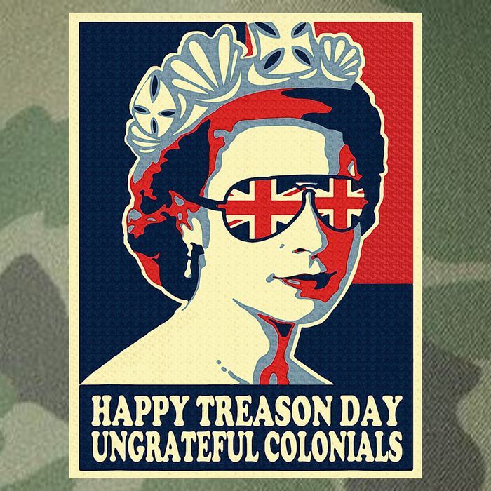 Happy Treason Day 4th Of July British Colonials Flag Legacy Tie Dye Trucker Hat