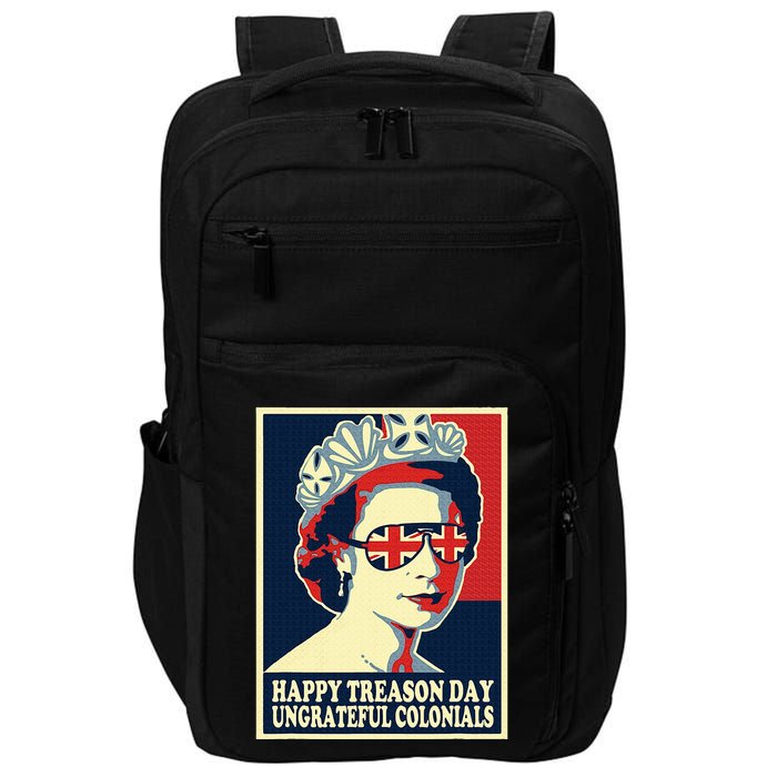 Happy Treason Day 4th Of July British Colonials Flag Impact Tech Backpack