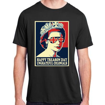 Happy Treason Day 4th Of July British Colonials Flag Adult ChromaSoft Performance T-Shirt