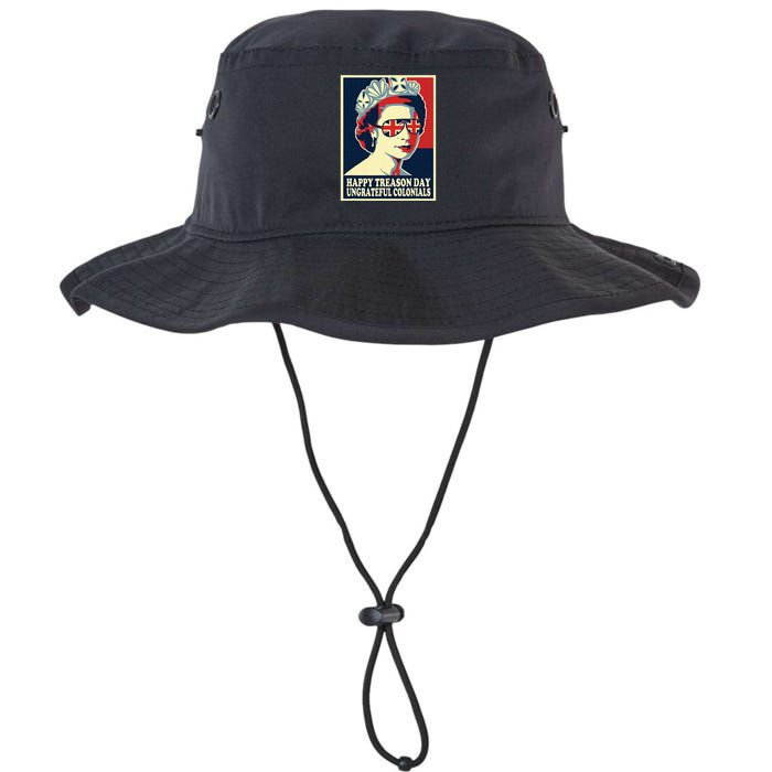Happy Treason Day 4th Of July British Colonials Flag Bucket Hat