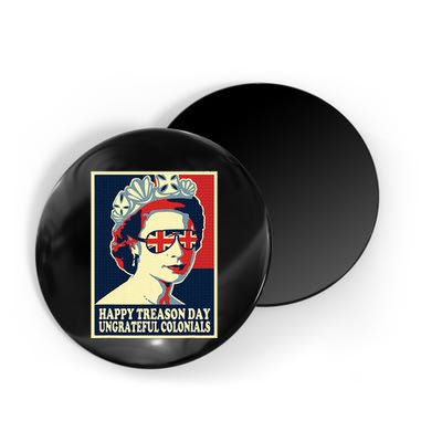 Happy Treason Day 4th Of July British Colonials Flag Magnet