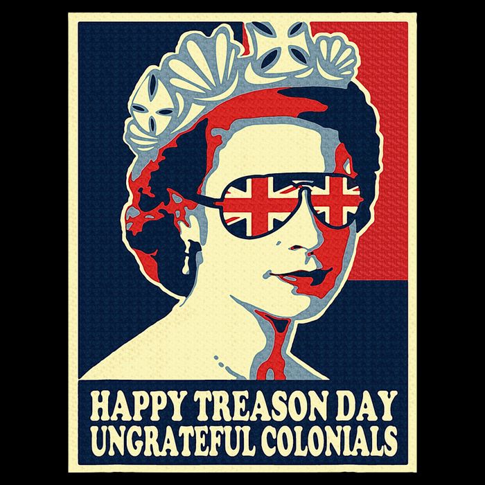 Happy Treason Day 4th Of July British Colonials Flag Magnet