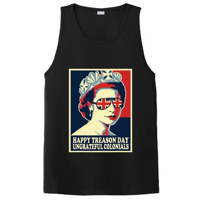 Happy Treason Day 4th Of July British Colonials Flag PosiCharge Competitor Tank