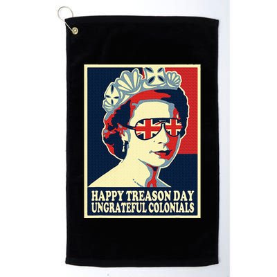Happy Treason Day 4th Of July British Colonials Flag Golf Towel