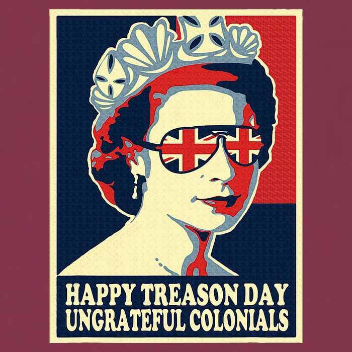 Happy Treason Day 4th Of July British Colonials Flag 16oz Travel Tumbler