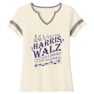 How To Do The Harriswalz Ladies Halftime Notch Neck Tee