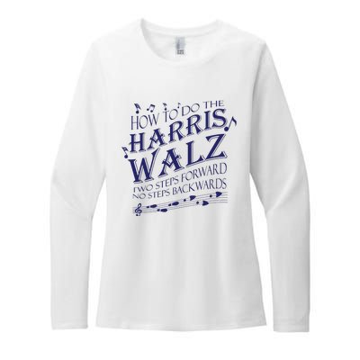 How To Do The Harriswalz Womens CVC Long Sleeve Shirt