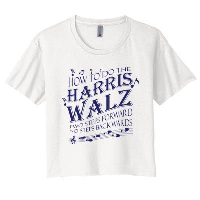 How To Do The Harriswalz Women's Crop Top Tee