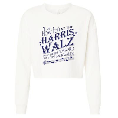 How To Do The Harriswalz Cropped Pullover Crew