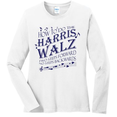 How To Do The Harriswalz Ladies Long Sleeve Shirt