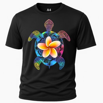 Hawaiian Tie Dye Sea Turtle Gift Cool Hawaii Gift For Men And Women Performance Shirt
