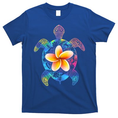 Hawaiian Tie Dye Sea Turtle Gift Cool Hawaii Gift For Men And Women T-Shirt