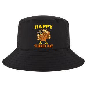 Happy Turkey Day  Cute Little Pilgrim Gift Thanksgiving Cool Comfort Performance Bucket Hat