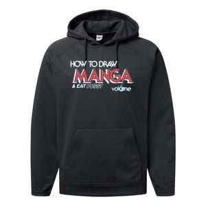 How To Draw Manga And Eat Pussy Performance Fleece Hoodie