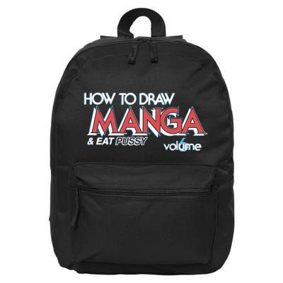 How To Draw Manga And Eat Pussy 16 in Basic Backpack