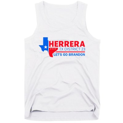 Herrera Tx District 23 LetS Go Brandon 2024 Quote Tank Top