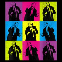 Happy Trump Dancing Pop Art Trump Tall T-Shirt