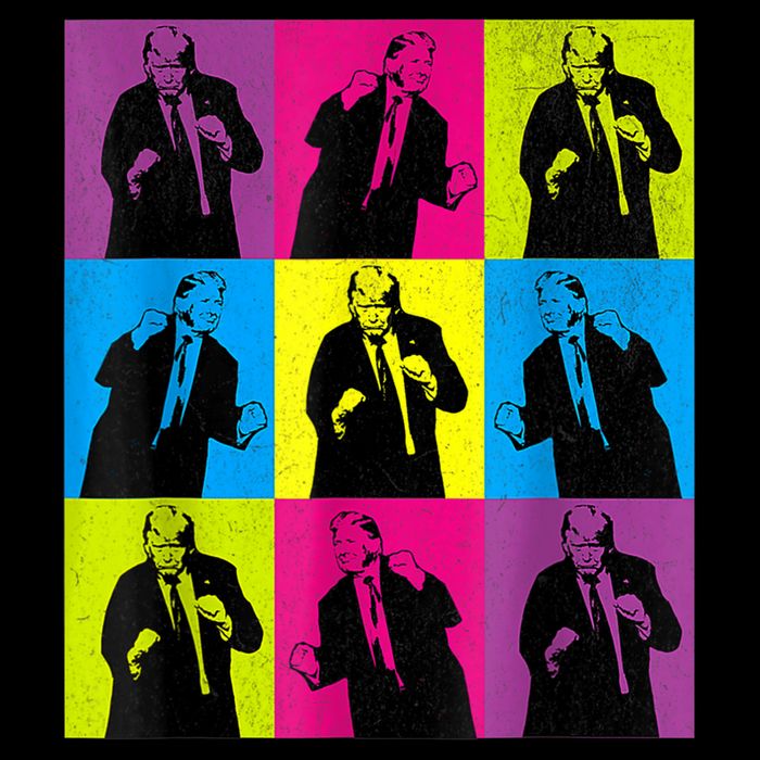 Happy Trump Dancing Pop Art Trump Tall T-Shirt