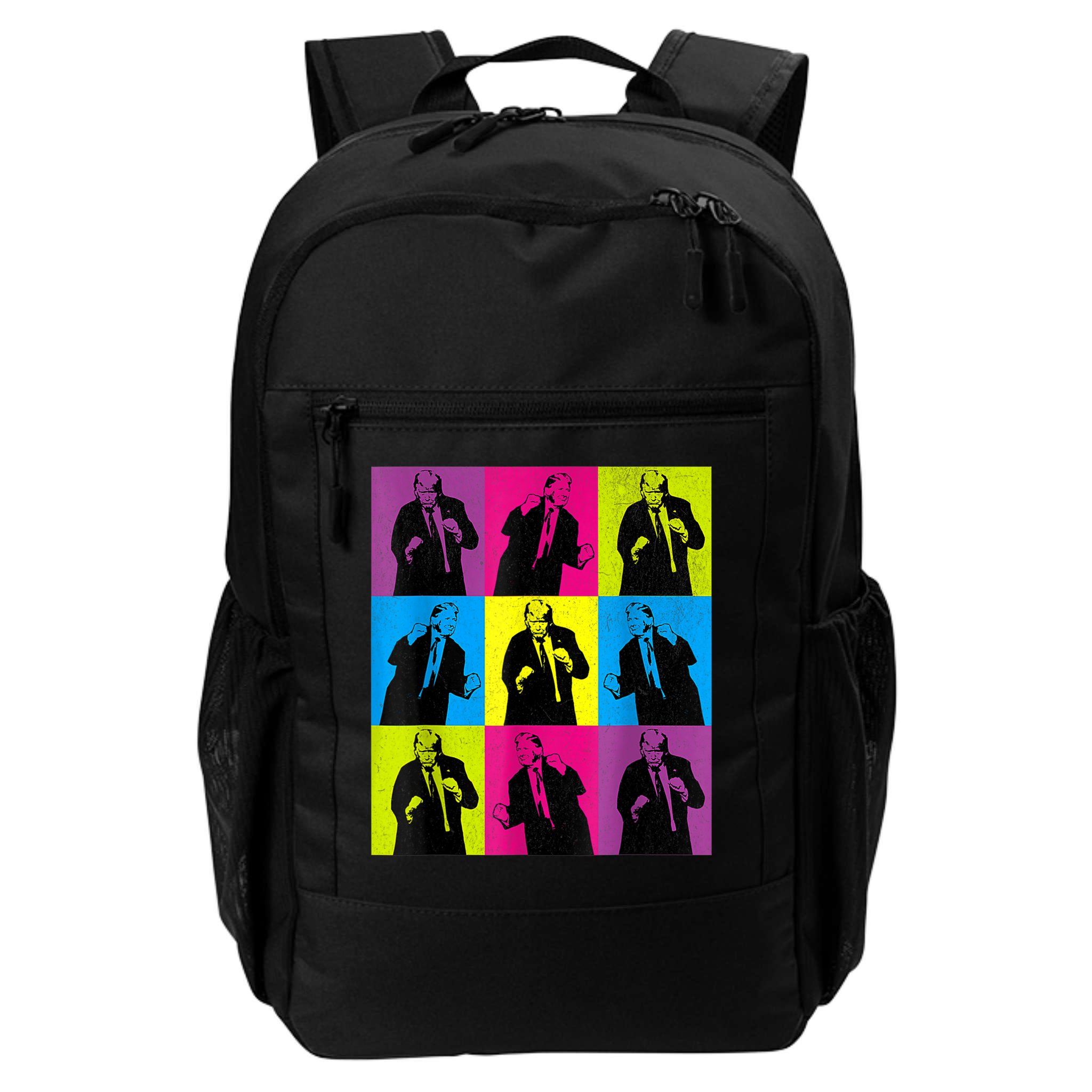 Happy Trump Dancing Pop Art Trump Backpack