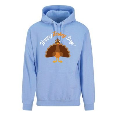 Happy Turkey Day Thanksgiving Gift Unisex Surf Hoodie