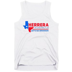 Herrera Tx District 23 LetS Go Brandon 2024 Quote Tank Top