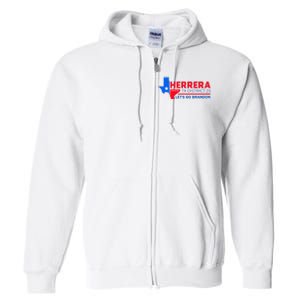 Herrera Tx District 23 LetS Go Brandon 2024 Quote Full Zip Hoodie