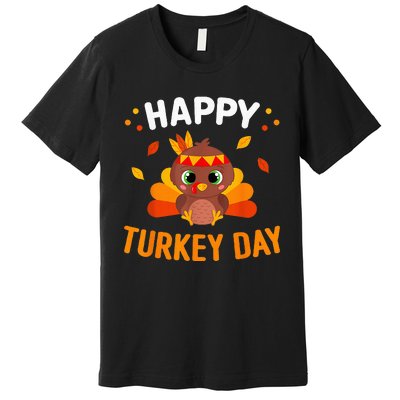 Happy Turkey Day Thanksgiving Gobble Premium T-Shirt