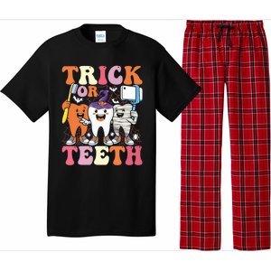 Halloween Treat Dentist Trick Or Th Funny Dental Gift Pajama Set