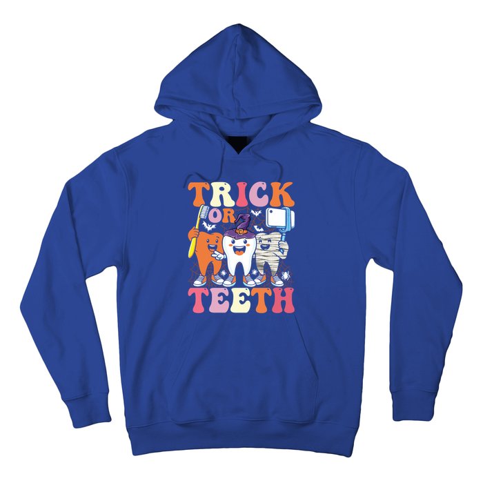 Halloween Treat Dentist Trick Or Th Funny Dental Gift Hoodie