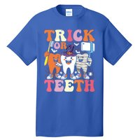 Halloween Treat Dentist Trick Or Th Funny Dental Gift Tall T-Shirt