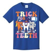 Halloween Treat Dentist Trick Or Th Funny Dental Gift Kids T-Shirt