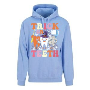 Halloween Treat Dentist Trick Or Th Funny Dental Gift Unisex Surf Hoodie