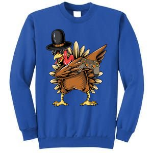 Happy Thanksgiving Dabbing Gamer Turkey Cool Gift Sweatshirt