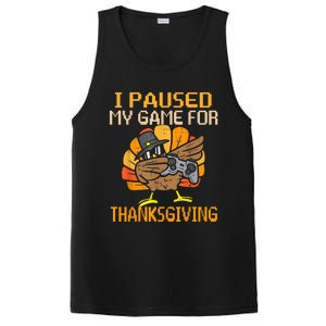 Happy Thanksgiving Dabbing Gamer Turkey Gift PosiCharge Competitor Tank