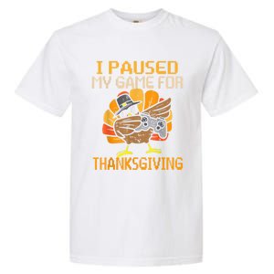 Happy Thanksgiving Dabbing Gamer Turkey Gift Garment-Dyed Heavyweight T-Shirt