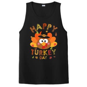 Happy Turkey Day 2024 Autumn Fall Thanksgiving Family PosiCharge Competitor Tank