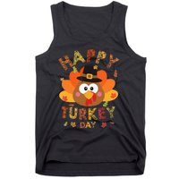 Happy Turkey Day 2024 Autumn Fall Thanksgiving Family Tank Top