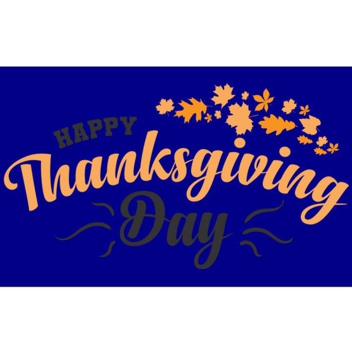 Happy Thanksgiving Day Turkey Usa Family Gift Bumper Sticker