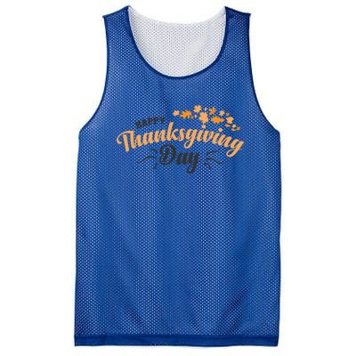 Happy Thanksgiving Day Turkey Usa Family Gift Mesh Reversible Basketball Jersey Tank