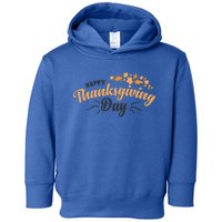 Happy Thanksgiving Day Turkey Usa Family Gift Toddler Hoodie