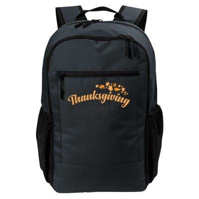 Happy Thanksgiving Day Turkey Usa Family Gift Daily Commute Backpack