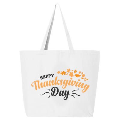 Happy Thanksgiving Day Turkey Usa Family Gift 25L Jumbo Tote