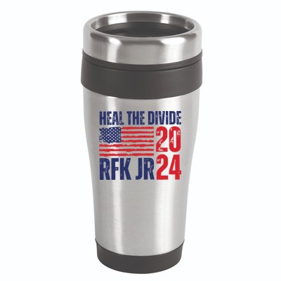 Heal The Divided Jfk Jr 2024 16oz Travel Tumbler