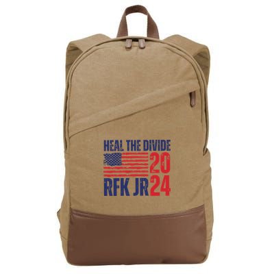 Heal The Divided Jfk Jr 2024 Cotton Canvas Backpack