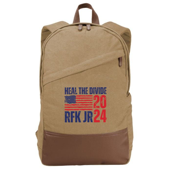 Heal The Divided Jfk Jr 2024 Cotton Canvas Backpack