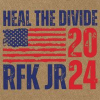 Heal The Divided Jfk Jr 2024 Cotton Canvas Backpack